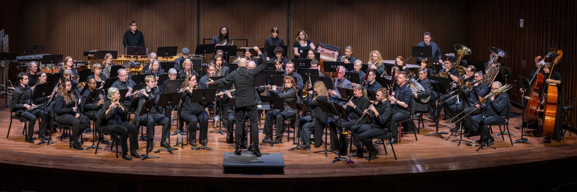 Chesapeake Bay Wind Ensemble in performance